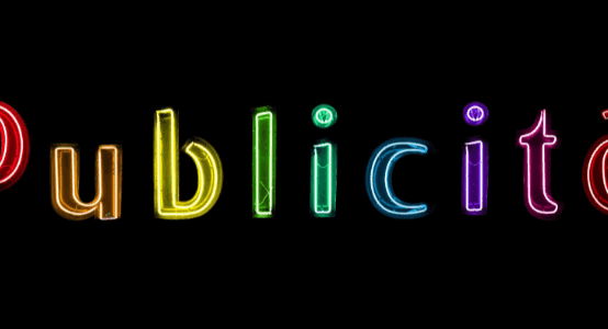 Enseigne panneau publicitaire